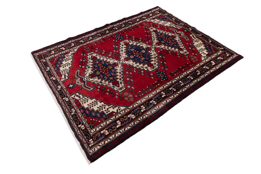 Hamadan Rug 217x160cm - Persian Rugs