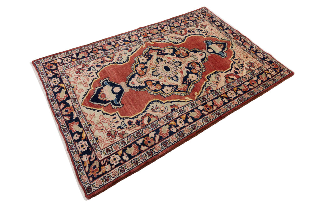 Perser Rug - Nomadic - 220 x 147 cm - light red