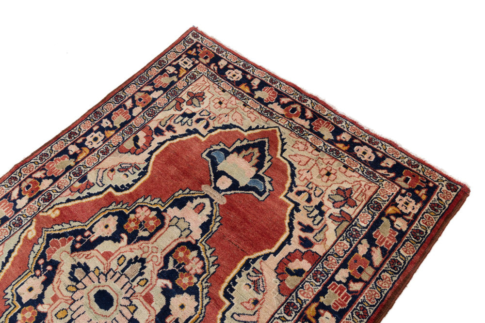 Perser Rug - Nomadic - 220 x 147 cm - light red