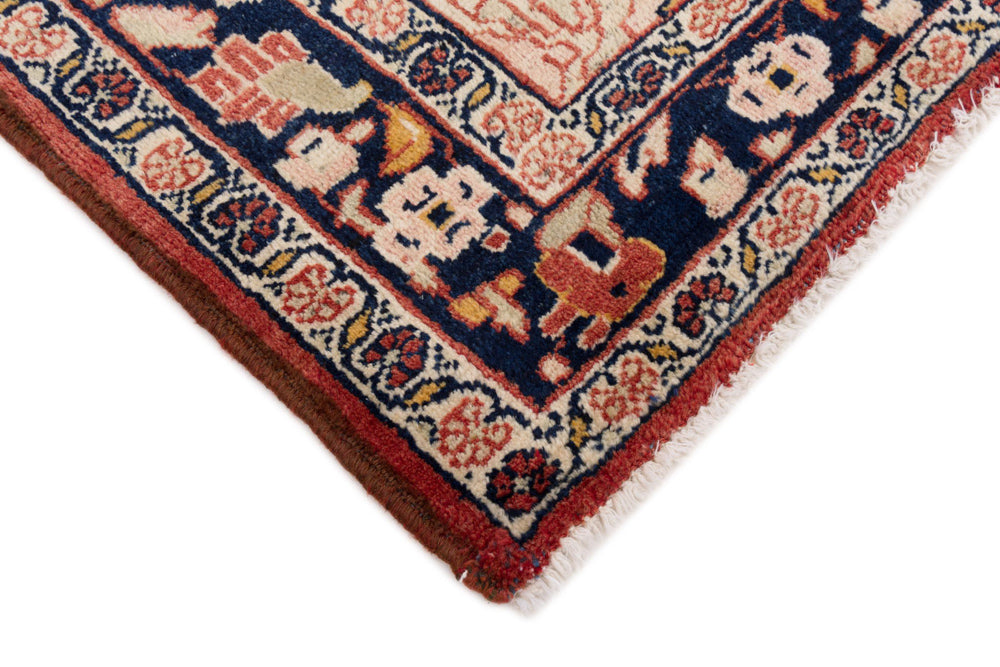 Perser Rug - Nomadic - 220 x 147 cm - light red