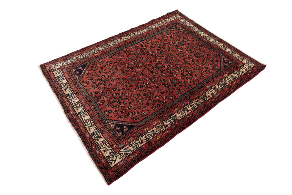 Hamadan Rug 190x146cm - Persian Rugs