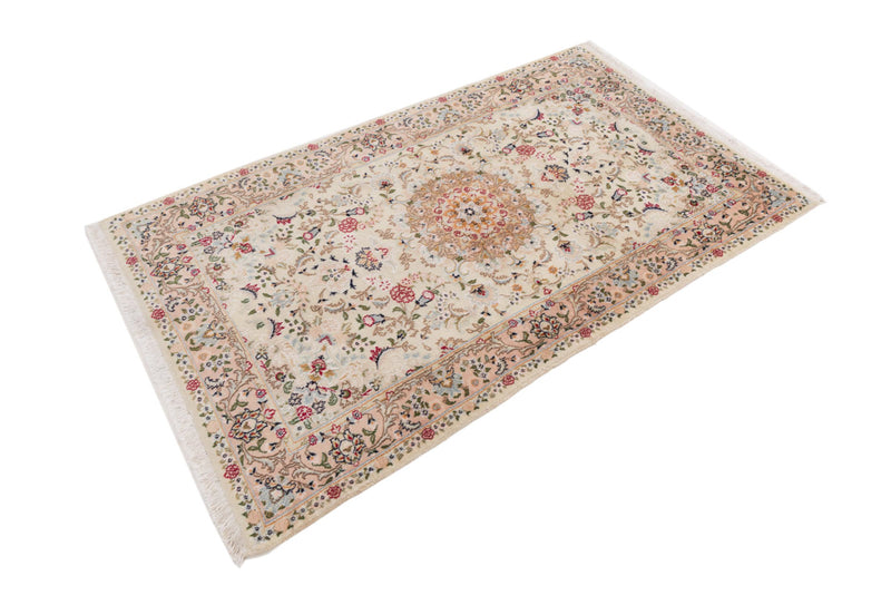 Perser Rug - Tabriz - Royal - 201 x 120 cm - cream