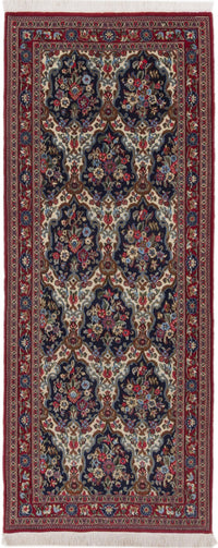 Runner Perser Rug - Ghom - 200 x 52 cm - multicolored