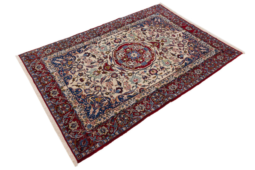 Perser Rug - Isfahan - Premium - 207 x 148 cm - cream