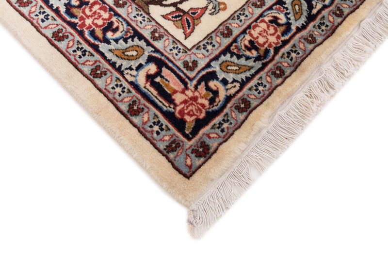 Runner Perser Rug - Ghom - 210 x 80 cm - cream