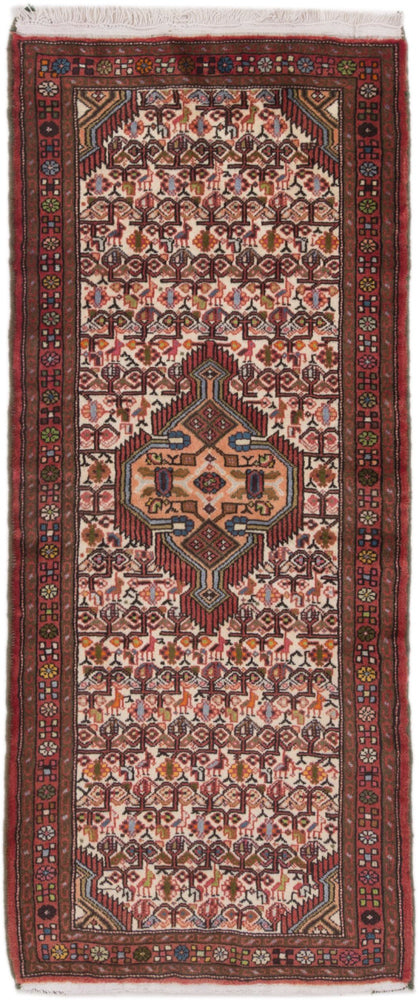Runner Perser Rug - Nomadic - 185 x 77 cm - light red