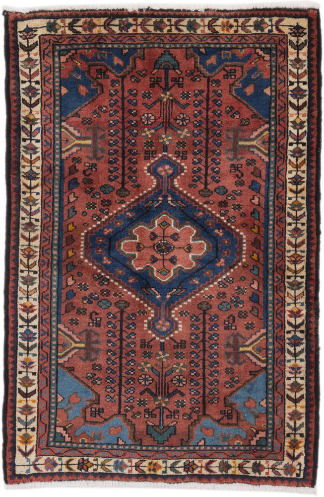 Perser Rug - Nomadic - 120 x 83 cm - rust