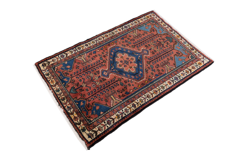 Perser Rug - Nomadic - 120 x 83 cm - rust