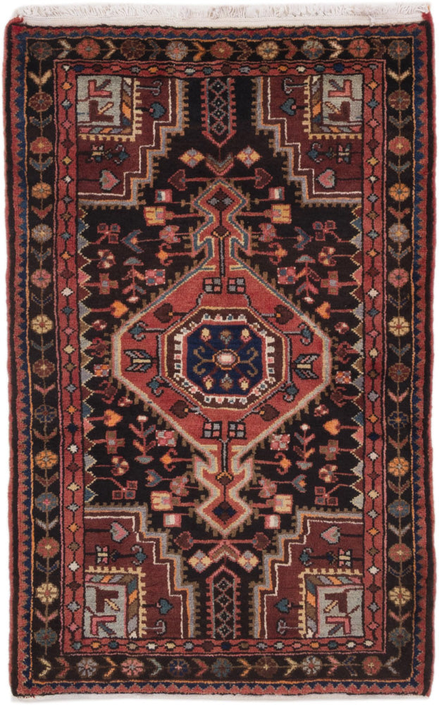 Perser Rug - Nomadic - 130 x 85 cm - rust