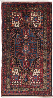 Perser Rug - Nomadic - 135 x 75 cm - rust