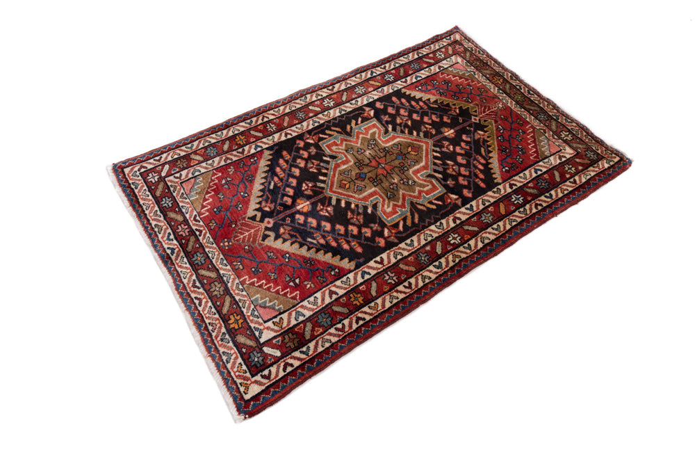 Perserteppich - Nomadic - 130 x 82 cm - mehrfarbig