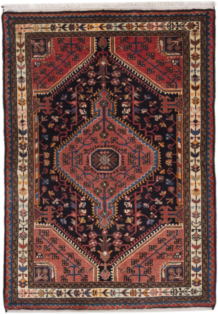 Perser Rug - Nomadic - 125 x 90 cm - rust