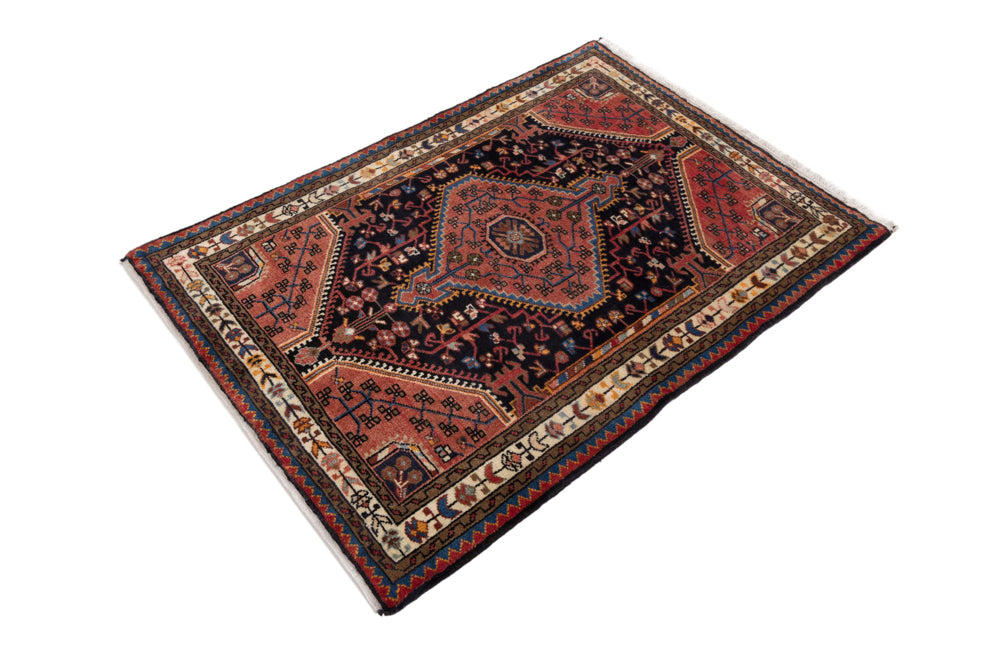 Perserteppich - Nomadic - 125 x 90 cm - rost