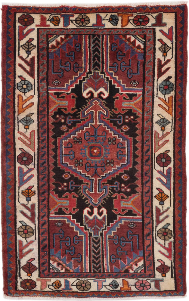 Perser Rug - Nomadic - 130 x 85 cm - rust
