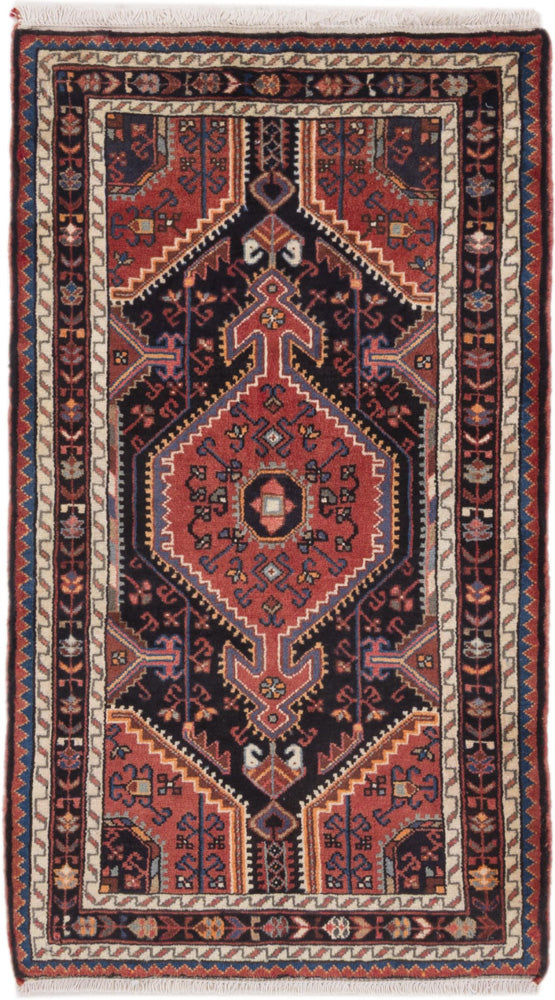 Perser Rug - Nomadic - 130 x 77 cm - rust