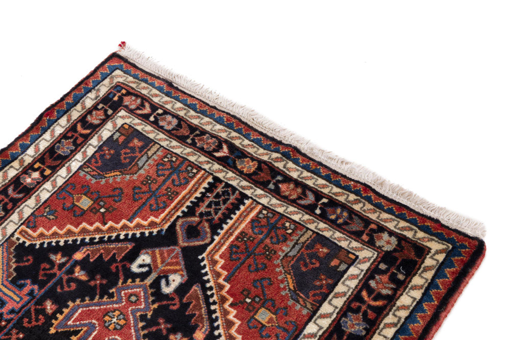 Perser Rug - Nomadic - 130 x 77 cm - rust