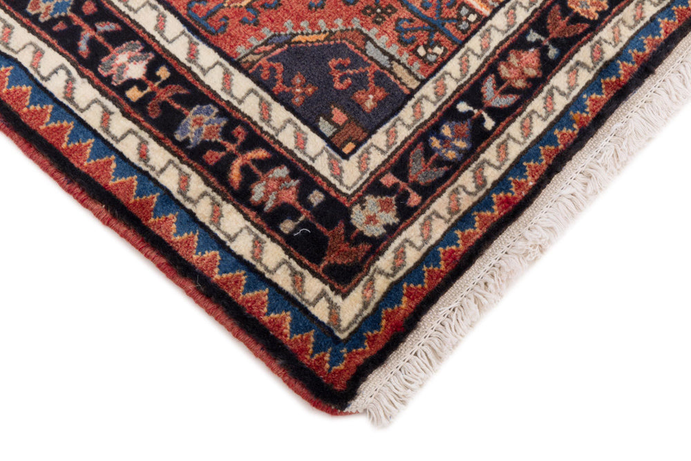 Perser Rug - Nomadic - 130 x 77 cm - rust