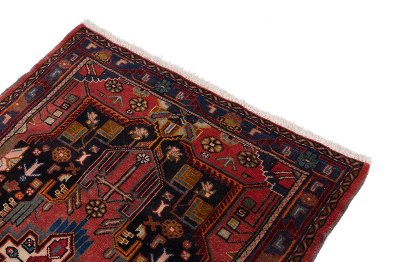 Perser Rug - Nomadic - 125 x 85 cm - dark red