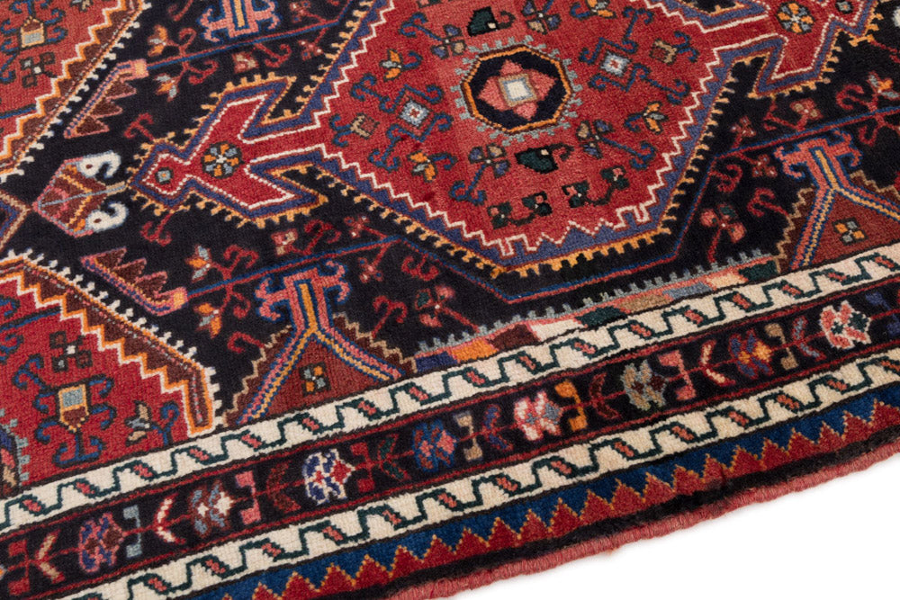 Perser Rug - Nomadic - 135 x 87 cm - dark red