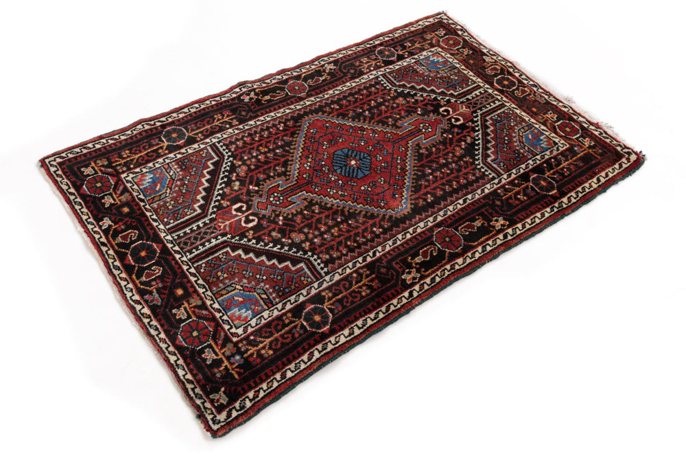 Hamadan Rug 130x87cm - Persian Rugs