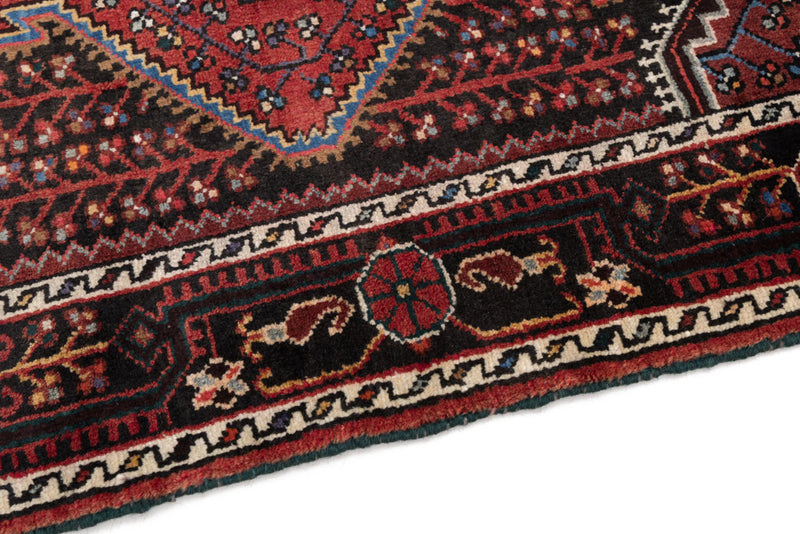 Perser Rug - Nomadic - 130 x 87 cm - dark red