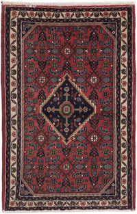 Perser Rug - Nomadic - 130 x 85 cm - dark red