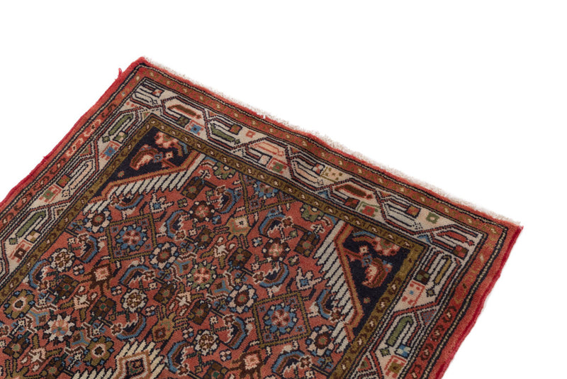 Perser Rug - Nomadic - 140 x 78 cm - dark beige