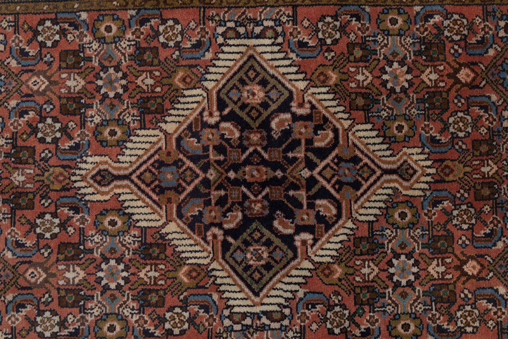 Perser Rug - Nomadic - 140 x 78 cm - dark beige