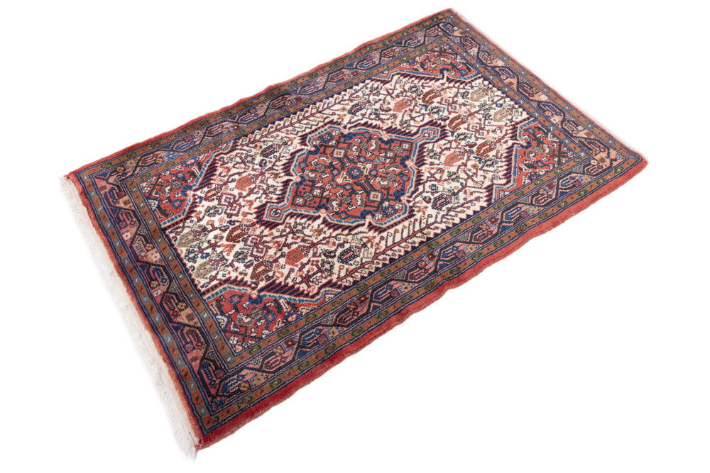 Perser Rug - Nomadic - 130 x 85 cm - cream