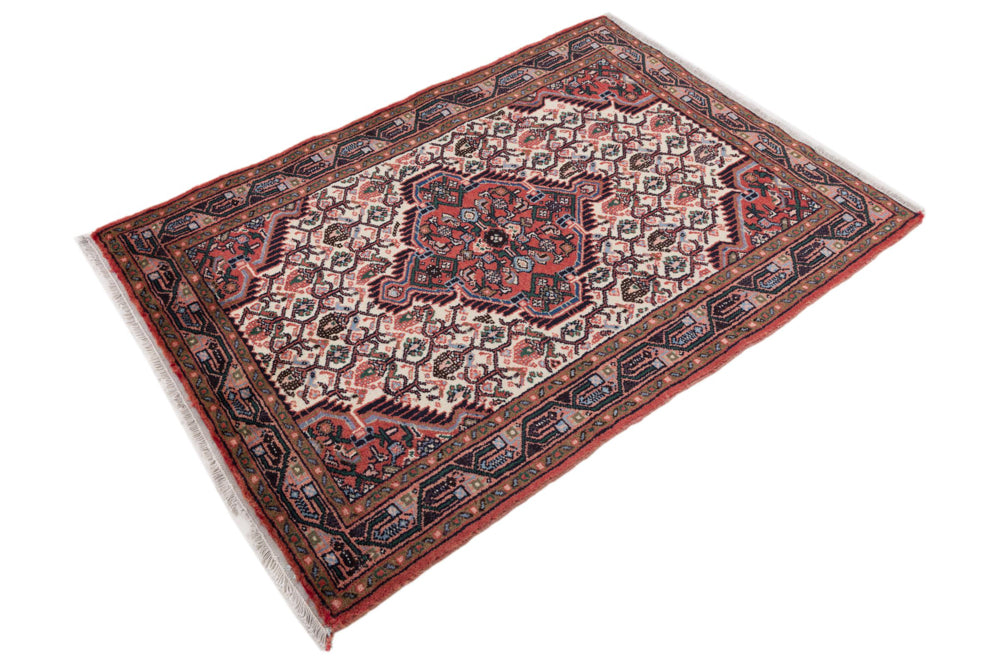 Perser Rug - Nomadic - 120 x 82 cm - cream