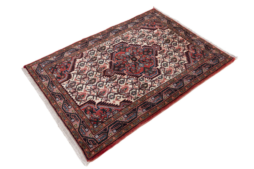 Perser Rug - Nomadic - 120 x 82 cm - cream