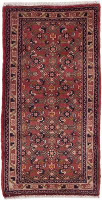 Perser Rug - Nomadic - 135 x 72 cm - red