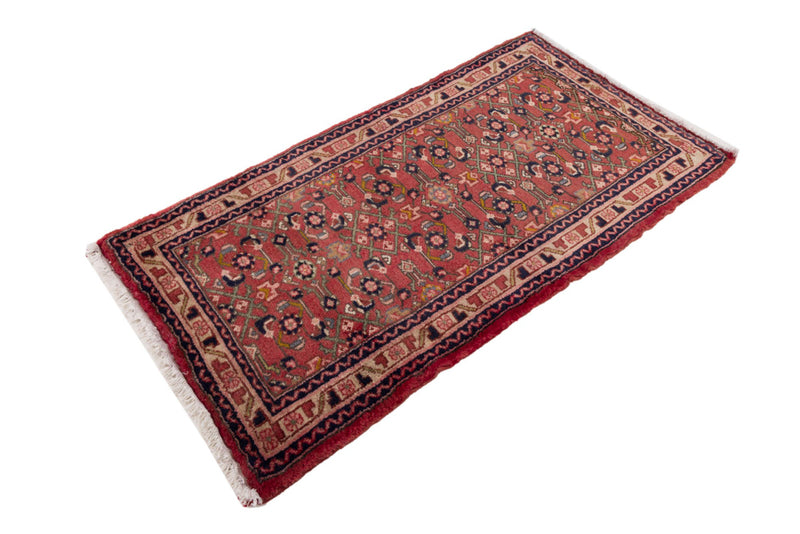Perser Rug - Nomadic - 135 x 72 cm - red