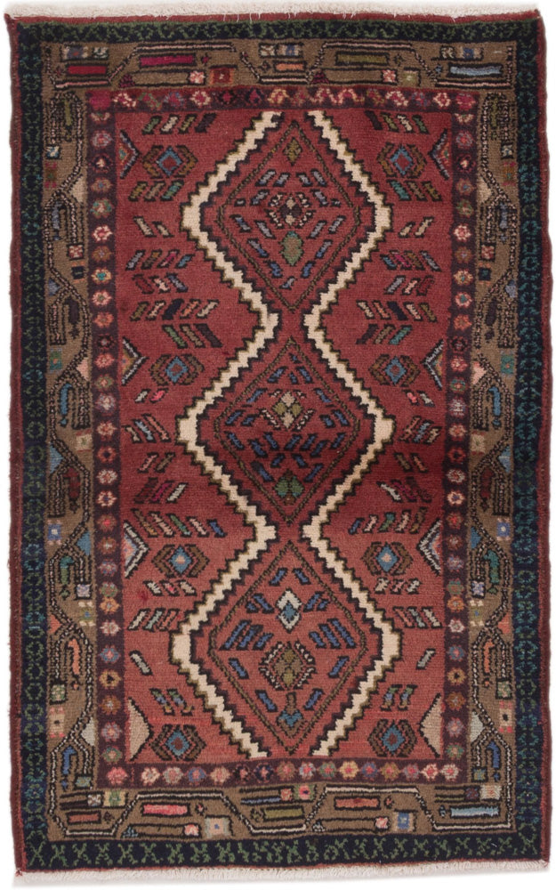 Perser Rug - Nomadic - 130 x 80 cm - red