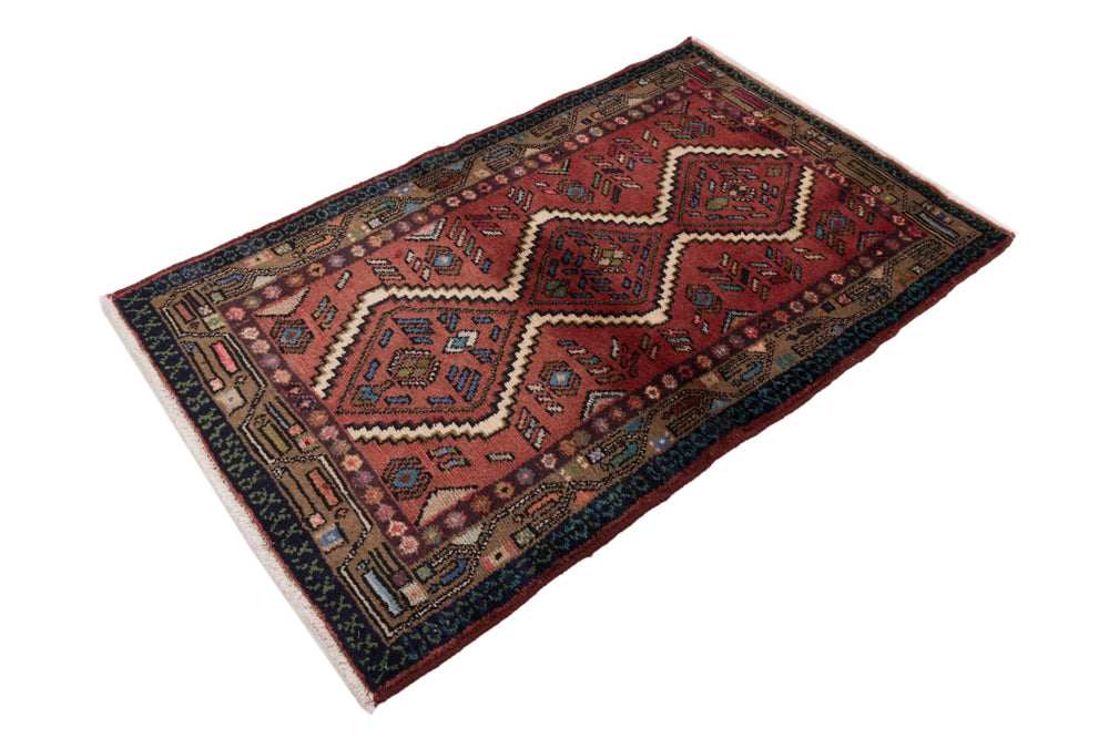 Perser Rug - Nomadic - 130 x 80 cm - red