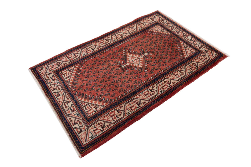 Perser Rug - Mir - 128 x 77 cm - red