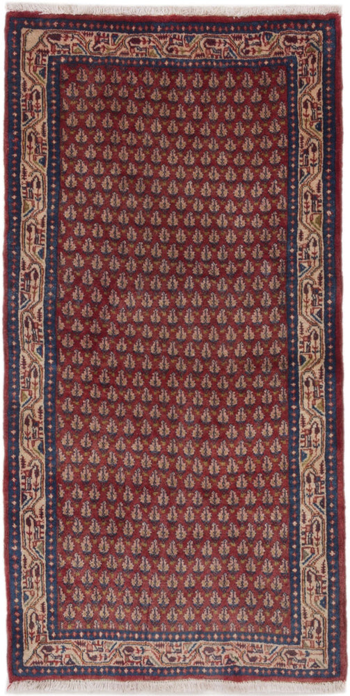Perser Rug - Mir - 140 x 70 cm - red