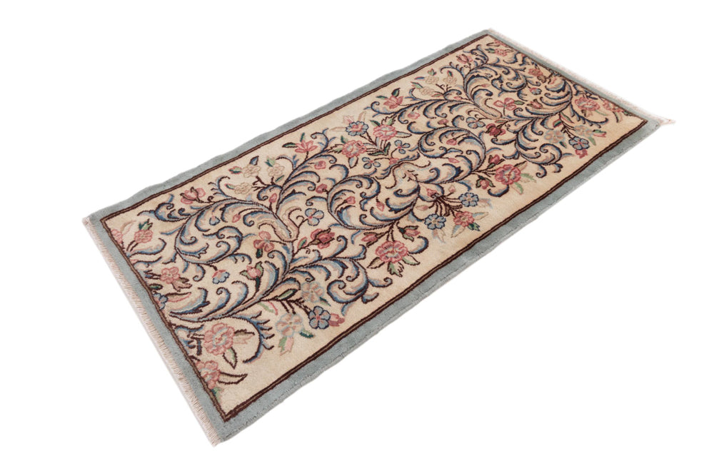Tabriz - 40 Raj Rug 150x70cm - Persian Rugs