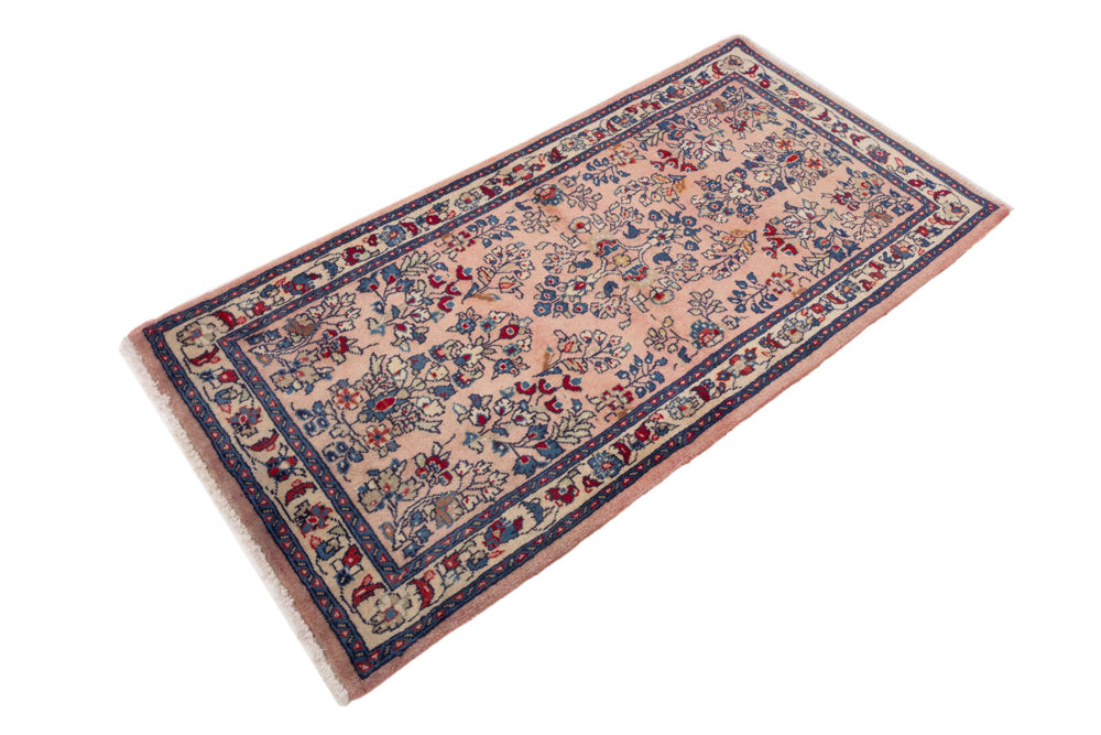 Perser Rug - Classic - 135 x 70 cm - light red