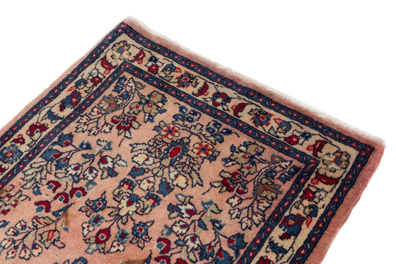 Perser Rug - Classic - 135 x 70 cm - light red