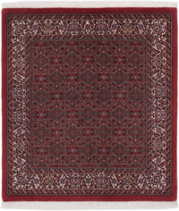Perser Rug - Bidjar - 107 x 100 cm - dark red