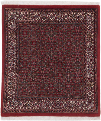 Perser Rug - Bidjar - 110 x 100 cm - dark red