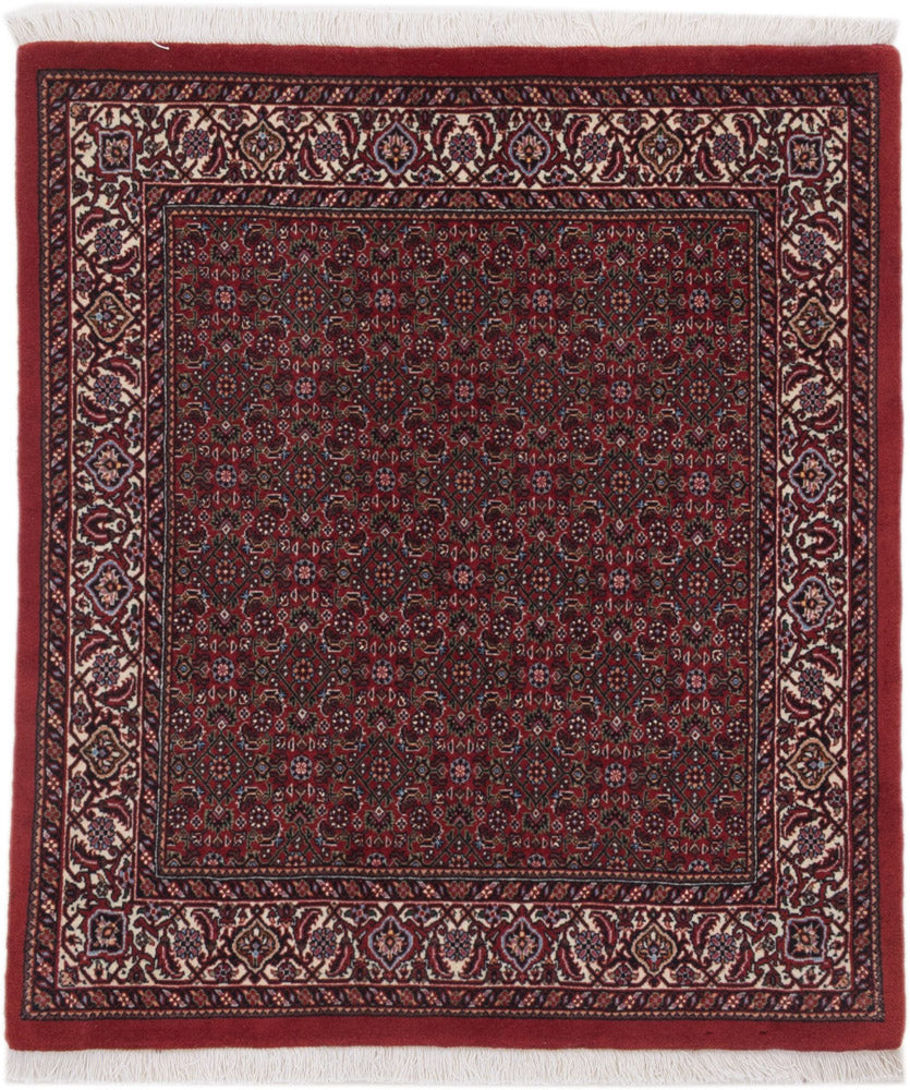 Perser Rug - Bidjar - 110 x 100 cm - dark red