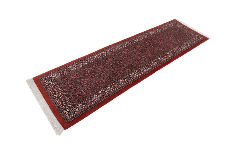 Runner Perser Rug - Bidjar - 198 x 55 cm - dark red