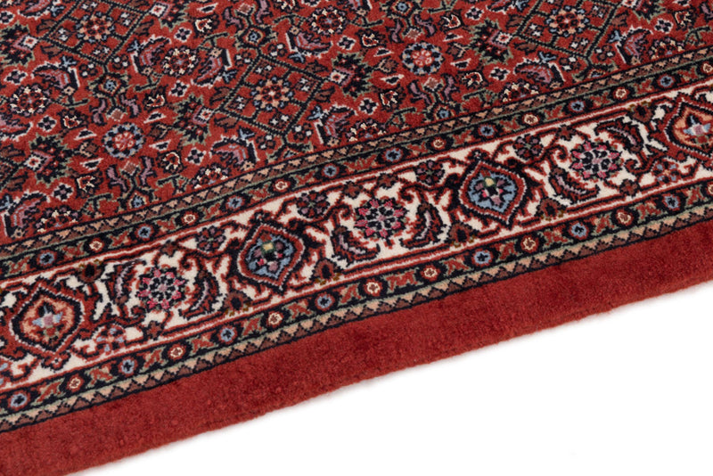 Runner Perser Rug - Bidjar - 198 x 55 cm - dark red