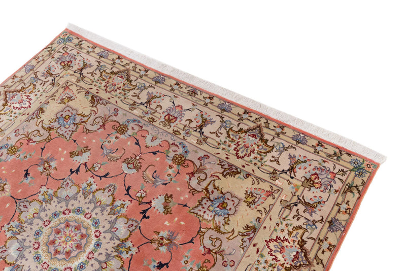 Perser Rug - Tabriz - Royal square  - 153 x 153 cm - sand