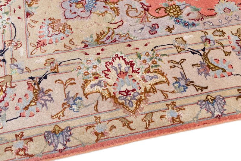 Perser Rug - Tabriz - Royal square  - 153 x 153 cm - sand