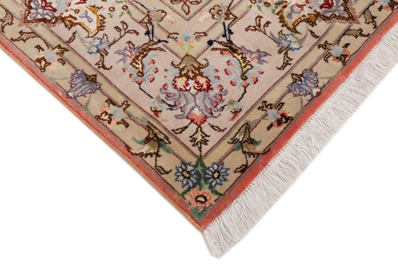 Perser Rug - Tabriz - Royal square  - 153 x 153 cm - sand