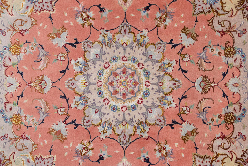 Perser Rug - Tabriz - Royal square  - 153 x 153 cm - sand