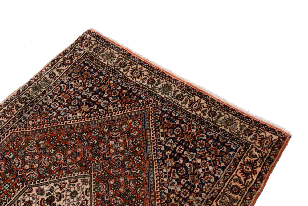 Perser Rug - Bidjar - 140 x 90 cm - dark beige
